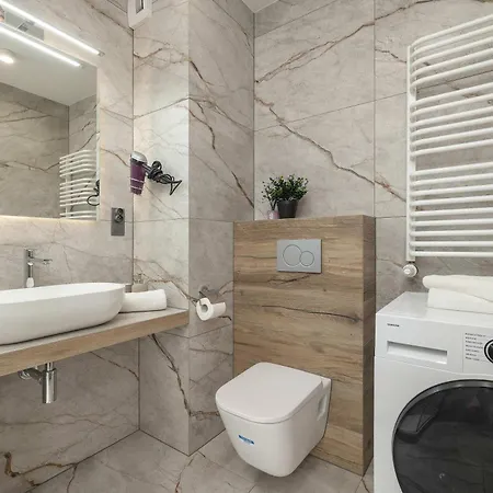 Apartman Spacious Apartment With Parking Krakow Laszkiewicza 8B By Heyrent *